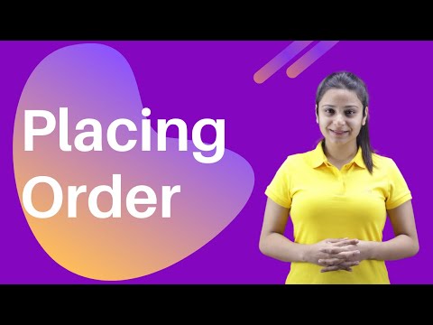 Placing Order Letter | Placing an Order Letter Class 10 | Placing an Order Letter Class 12 & 11