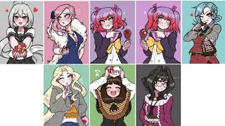 all of the sdra2 valentines images since i love them all [girls + boys]