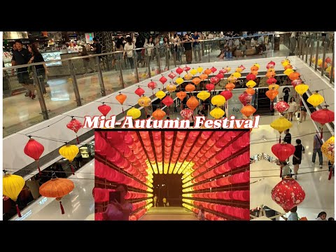 Mid Autumn Festival/Lantern Decorations/Lights up