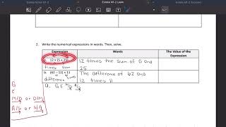 Module 2 Lesson 7 and8 (Problem Set) - 5th Grade Eureka Math TEKS