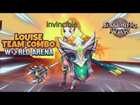Louise Team Combo in World Arena Ep. 6 - Summoners War