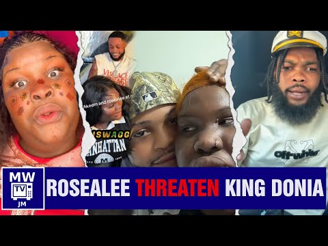 Rosealee Crash Out and Threatened King Donia After he Call up her Name that Akeem Doesn't want her
