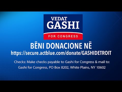 Njoftim - Fondmbledhje për Kandidatin për në Kongres Vedat Gashi