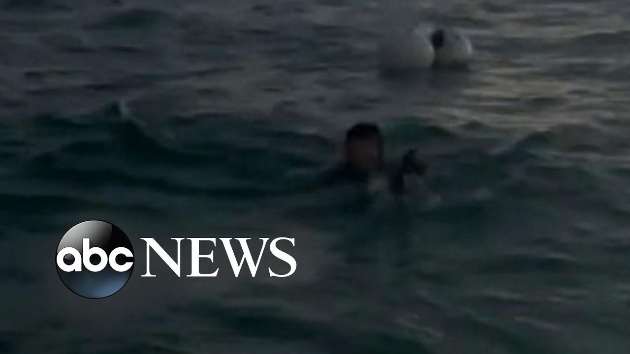 Lost diver rescued at sea
