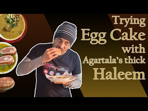 Tasty Halim & Egg Cake | Laxmi Halim | Agartala Food Review | Agartala Food Vlogger