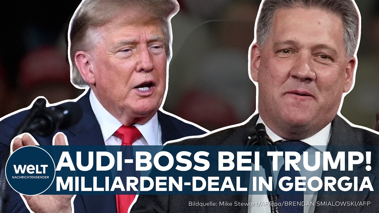 MIDTERMS 2026: Trump holt Audi-Boss Döllner auf die Bühne! Milliarden-Deal in den USA!