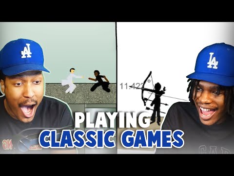 PLAYING SOME CHILDHOOD FAVORITES! | Random Flash Games w/ @berleezy