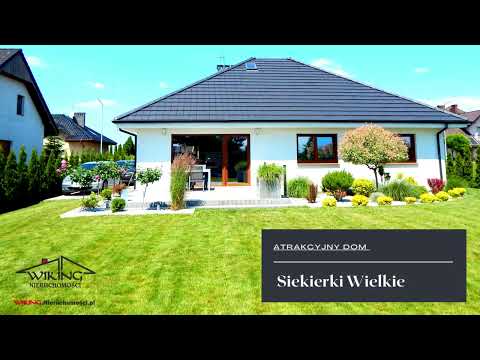 Atrakcyjny dom parterowy blisko Poznania