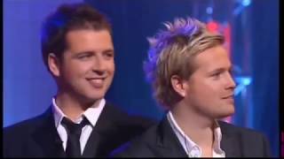 Westlife and Kevin Spacey - Fly Me To The Moon - HQ - She&#39;s The One - 18th December 2004