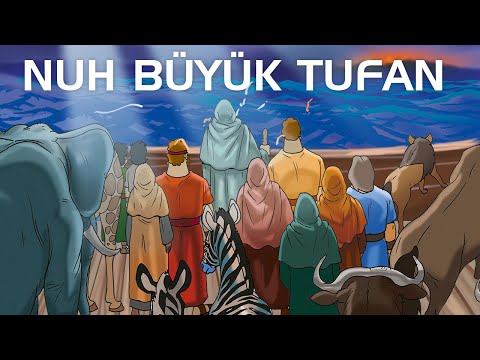 Hz. Nuh ve Büyük Tufan - Çizgi Film #çizgifilm #hznuh