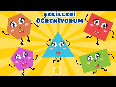 Shapes Song | Learning Shapes | Children's Songs | Cartoon