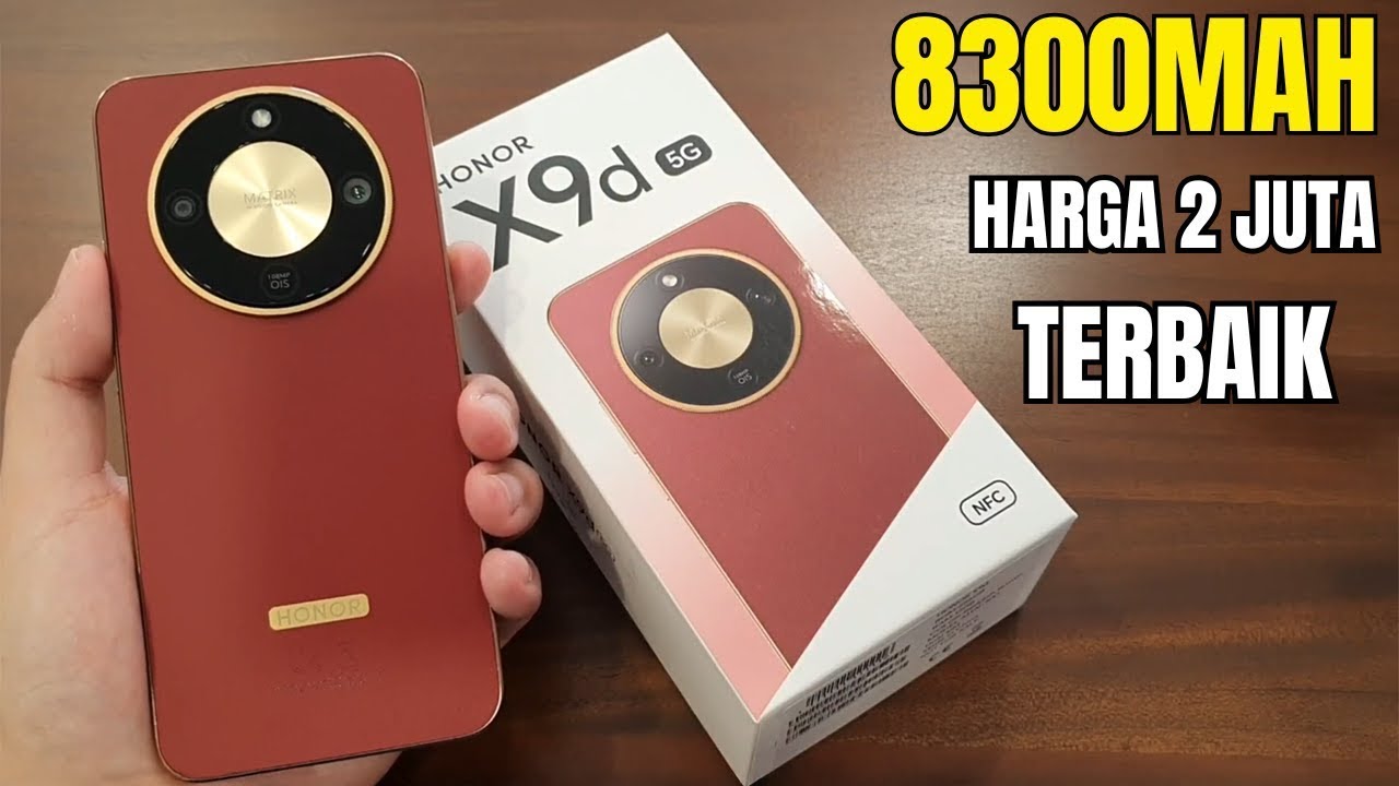 RESMI MASUK‼️HONOR X9D INDONESIA - HP TANGGUH HARGA EKONOMIS