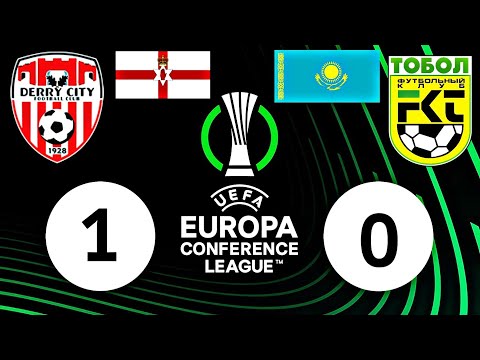 Derry City 1-0 Tobol | ECL 2023-2024
