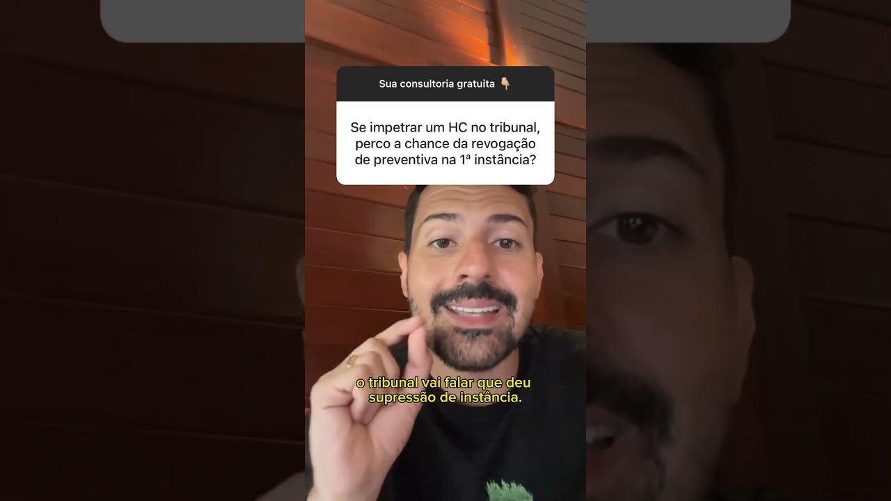 Se impetrar um HC no tribunal, perco a chance da revogação de preventiva na 1ª instância?