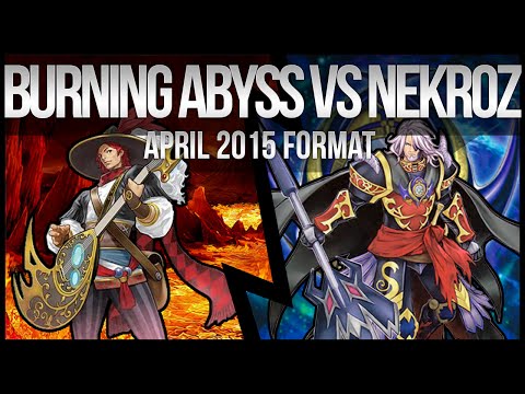 Nekroz VS Burning Abyss | April 2015 Format | Yu-Gi-Oh Full Match