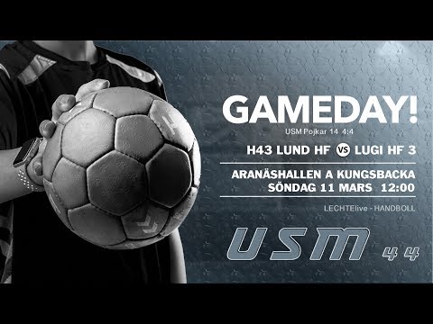 2018-03-11 USM P14  H43 Lund HF vs Lugi HF 3 (25-18)