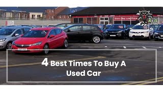 4 Best Times To Buy A Used Car