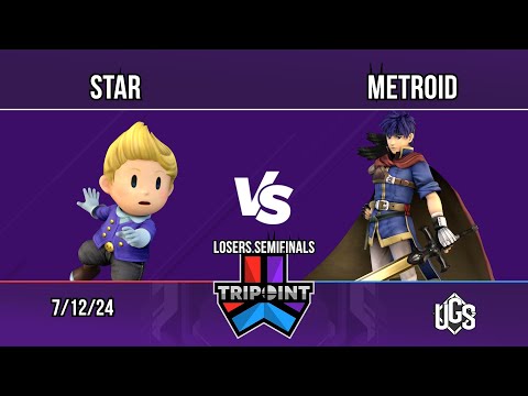 Tripoint Smash 242 - Losers Semifinals - Star(Lucas) Vs. metroid(Ike)