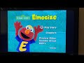 Sesame Street Elmocize 2002 DVD Menu Walkthrough