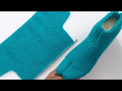 Easy Knitting Thumb Socks , Shoes , Anghuthey Wali Jurab