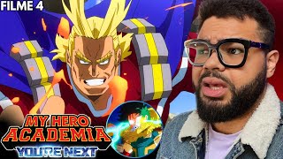 O PIOR FILME DE BOKU NO HERO?! BOKU NO HERO: AGORA É A SUA VEZ | FILME 4 REACT