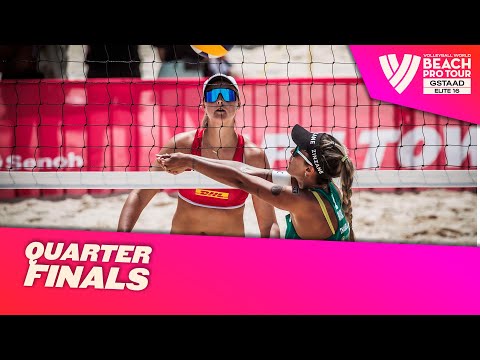 Kloth / Nuss vs. Talita / Thamela - Quarter Finals Highlights Cape Town 2022 #BeachProTour