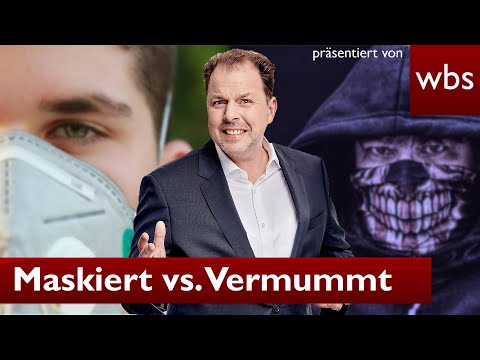 Maskenpflicht vs. Vermummungsverbot - das müsst ihr jetzt wissen! | Rechtsanwalt Christian Solmecke