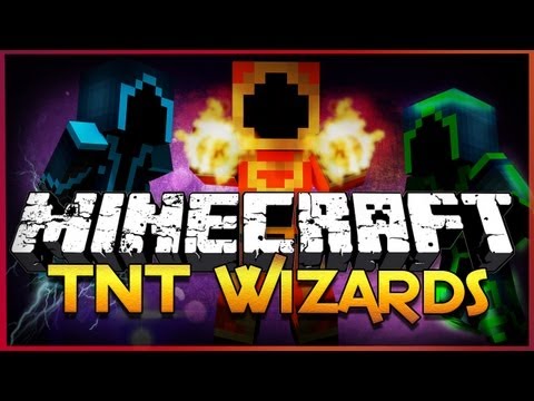 Minecraft: TNT Wizards - Destructive Wizard Battles (Mini-Game)