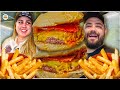X BACON WITH SWEET CHILLI CHAT WITH POTATOES WITH LIZ FROM FAST BURGUER CITY Perfect Burger