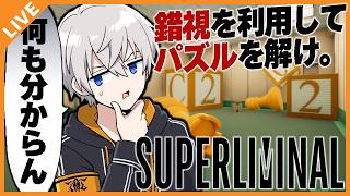 【Superliminal】錯視を利用してパズルを解く神ゲーをやるぞ！！！ 06/09【アベレージ/Vtuber】