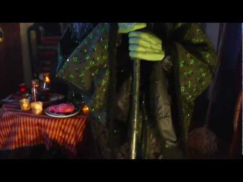 Life-size Endora the Witch Halloween Figure - Grandin Road