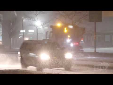 01-18-2020 Centerville, MA - Snowing - Cape Cod - Winter Weather Advisory