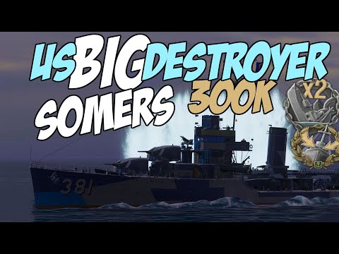 Somers - US ANSWER against Shimakaze || World of Warships