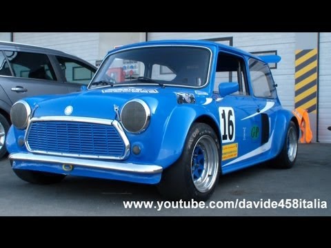 Unique! MINI Cooper with parabolic system: action on the track