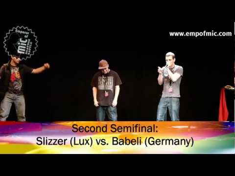 Beatboxing Slizzer vs. Babeli Emperor of MiC 2011 Semi Final