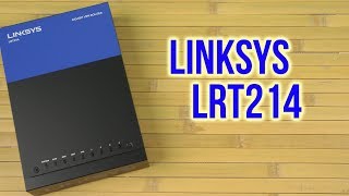 Linksys LRT214 - відео 1