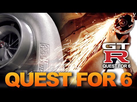MASSIVE Twin Turbos on GT-R "Wally" | QUEST FOR 6 - Part I
