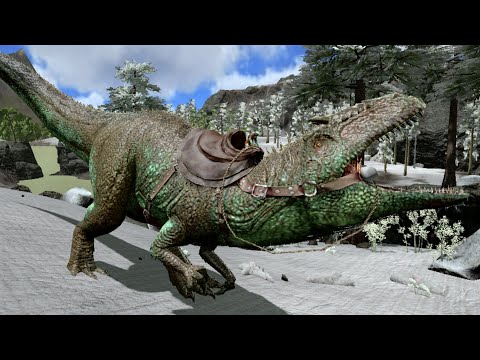 Giganotosaurus taming explanation and 2 traps Ark Mobile