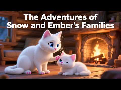 The Adventures of Snow and Ember's Families #catadventures #familyfun  #kittenlife #animalfriends
