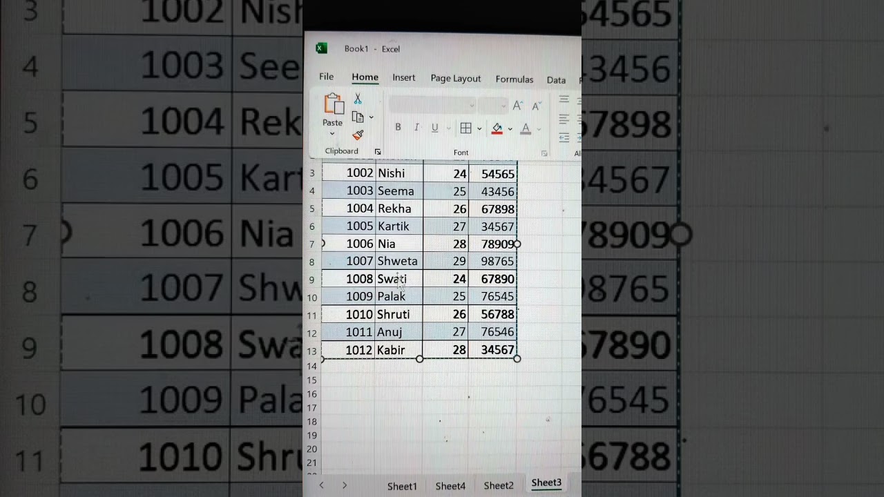 Save Excel Data As Picture 💯 | Excel Tips And Tricks 🔥 #shorts #msexcel #exceltips #data #bytetech