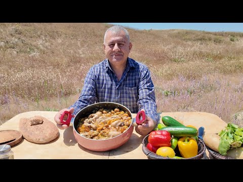 Chicken Ash Gara with Dried Fruits & Chestnuts | Azerbaijan Food Tour