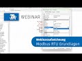 Webinaraufzeichnung Modbus RTU Grundlagen
