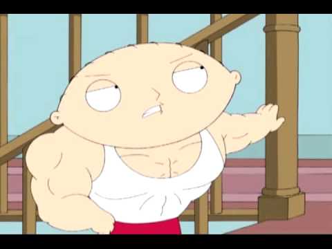 Family Guy-Stewie takes Steroids