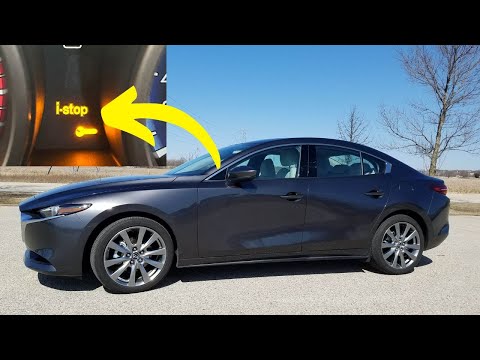 i-Stop warning light in Mazda – different scenarios