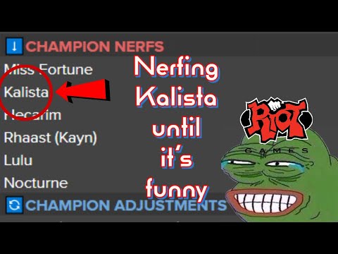 LEAGUE NEWS UPDATE: Patch 12.18 preview Worlds 2022 patch decides to nerf Kalista one last time!