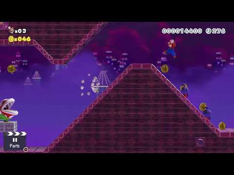 Super Mario Maker 2 – Level 38: Ant Trooper March  - Walkthrough