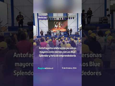 Antofagasta celebra a personas mayores este viernes con Los Blue Splendor y feria de emprendedores