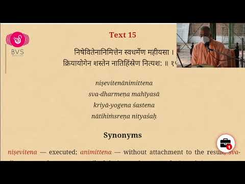 Rationalizing Violence · SB 3.29.15 · Chaitanya Lila - Day 6 · 21 Mar 2021 · HHBVSM