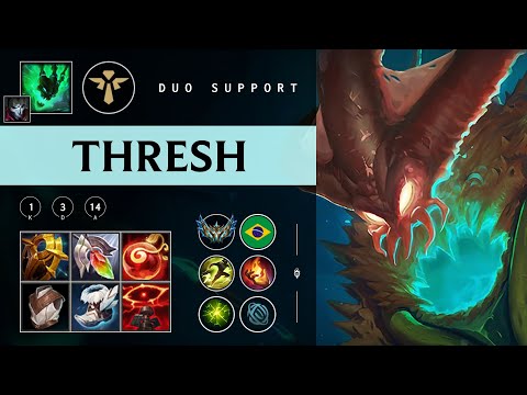 Thresh Support vs Seraphine - BR Challenger Patch 25.23