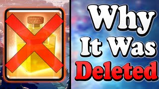 When Clash Royale DELETED A Card...
